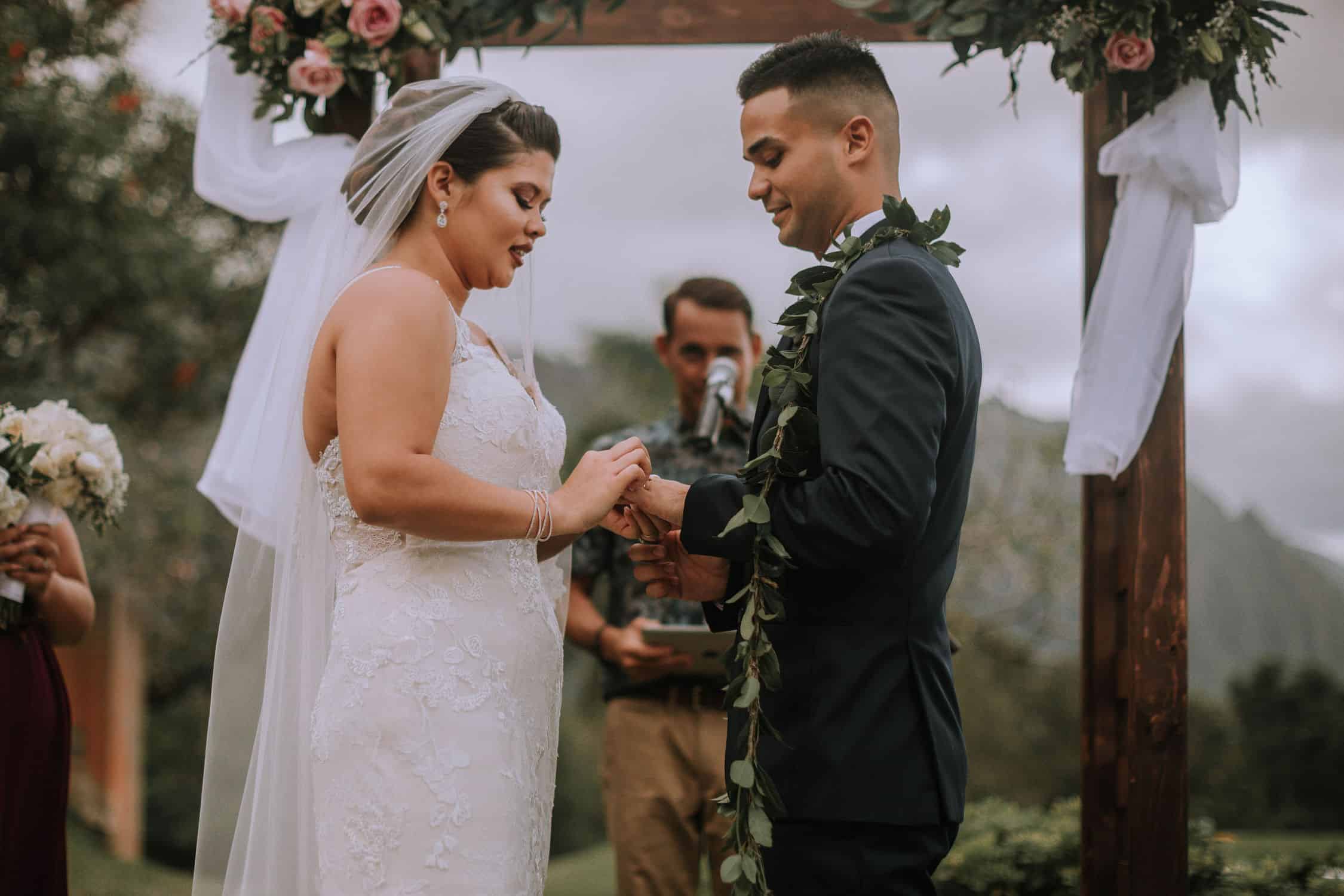 KUALOA RANCH VENUE OAHU HAWAII WEDDING PHOTOGRAPHER by Anela Benavides Photography