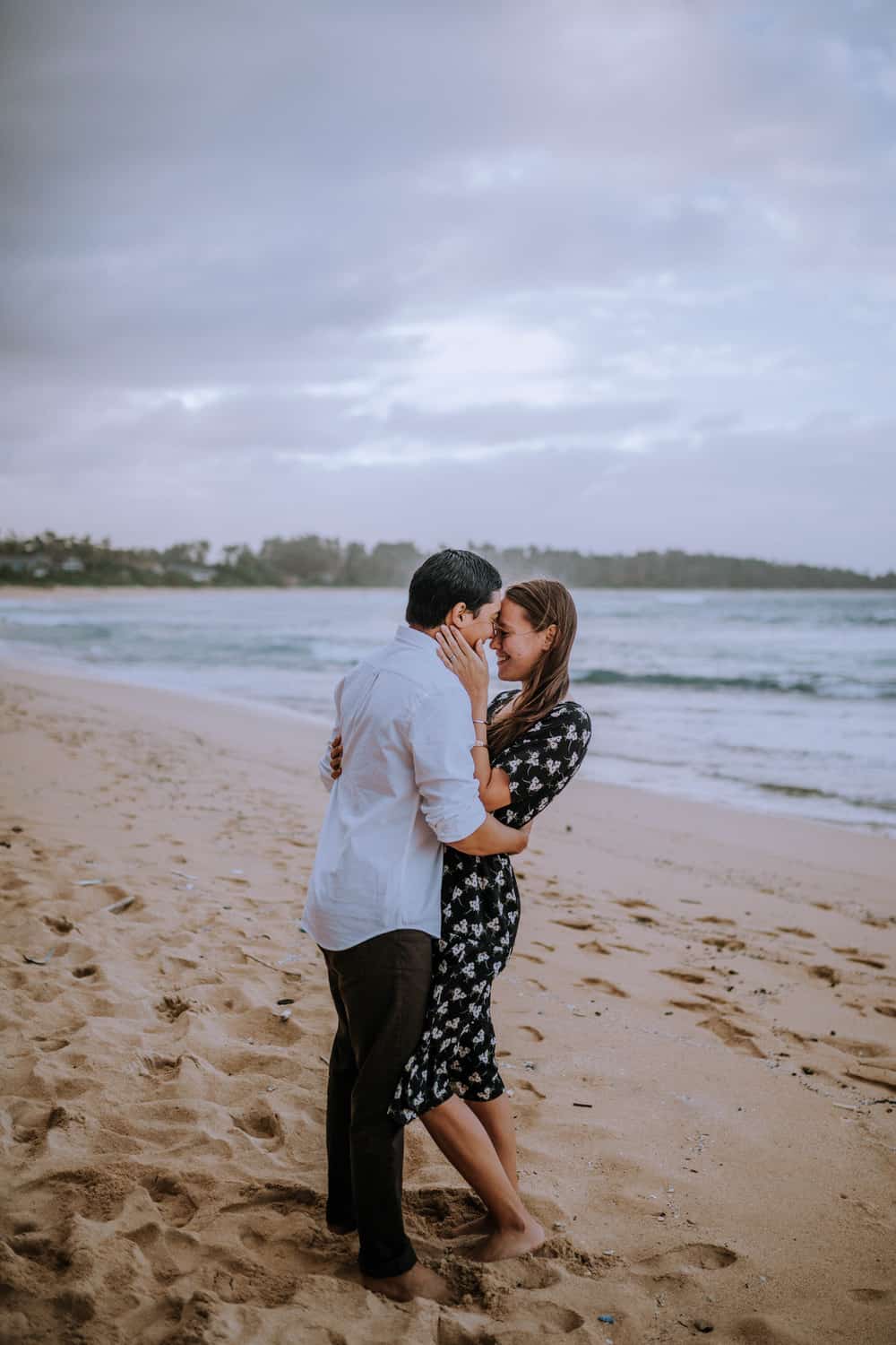 hawaii adventurous bridal session photography