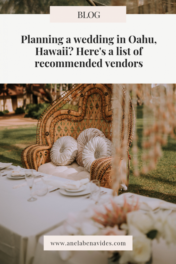 5 TIPS TO GETTING MARRIED ON OAHU, HAWAII