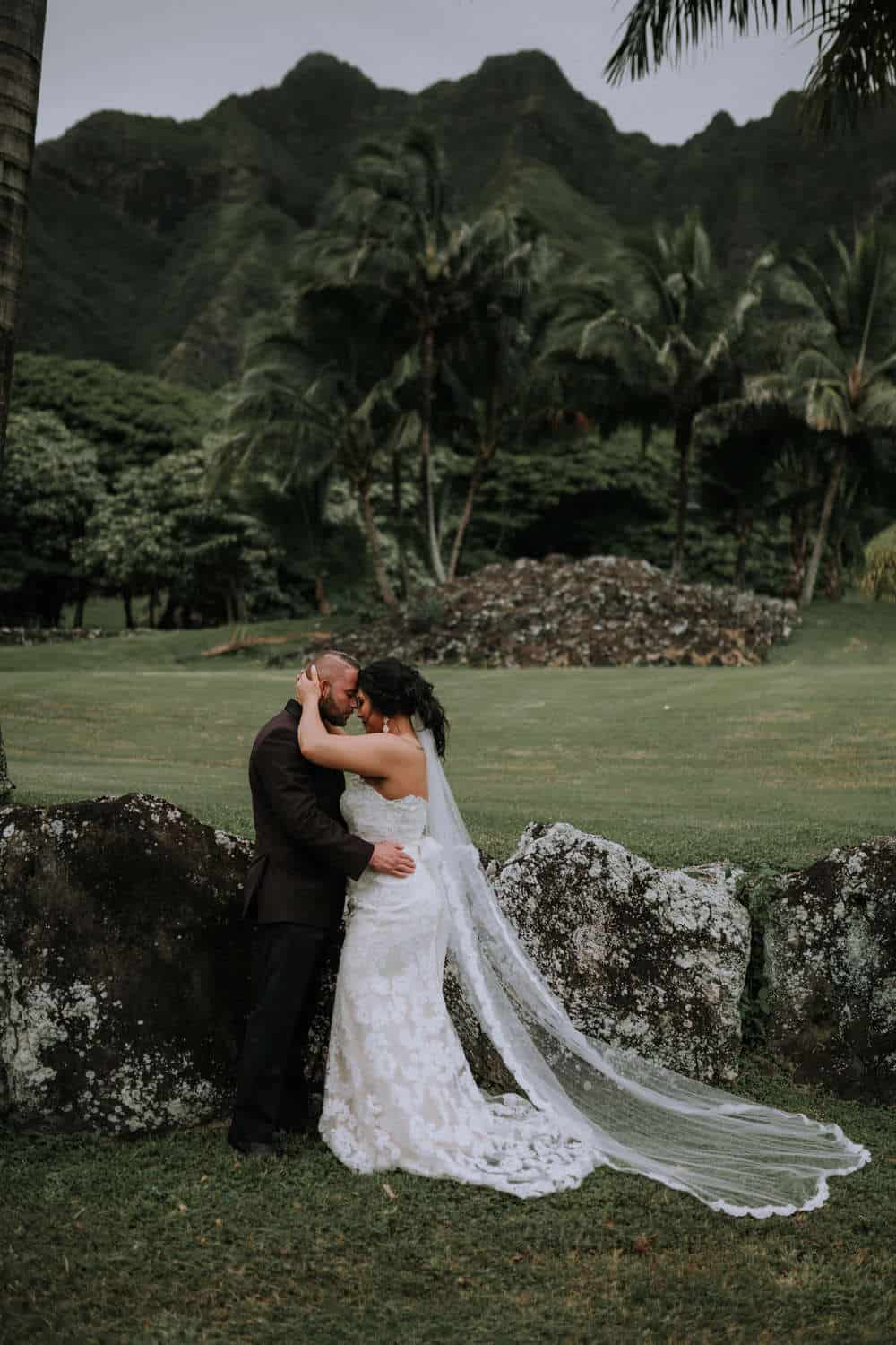 Kualoa Ranch Paliku Gardens in Hawaii wedding venue