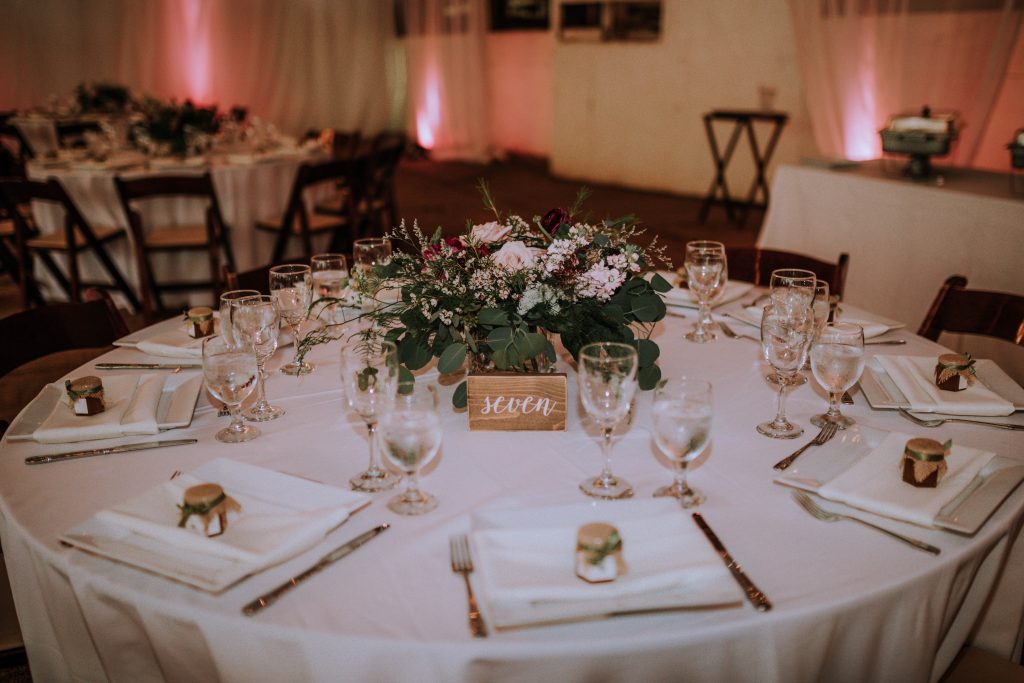 Wedding reception table design | Anela Benavides Photography