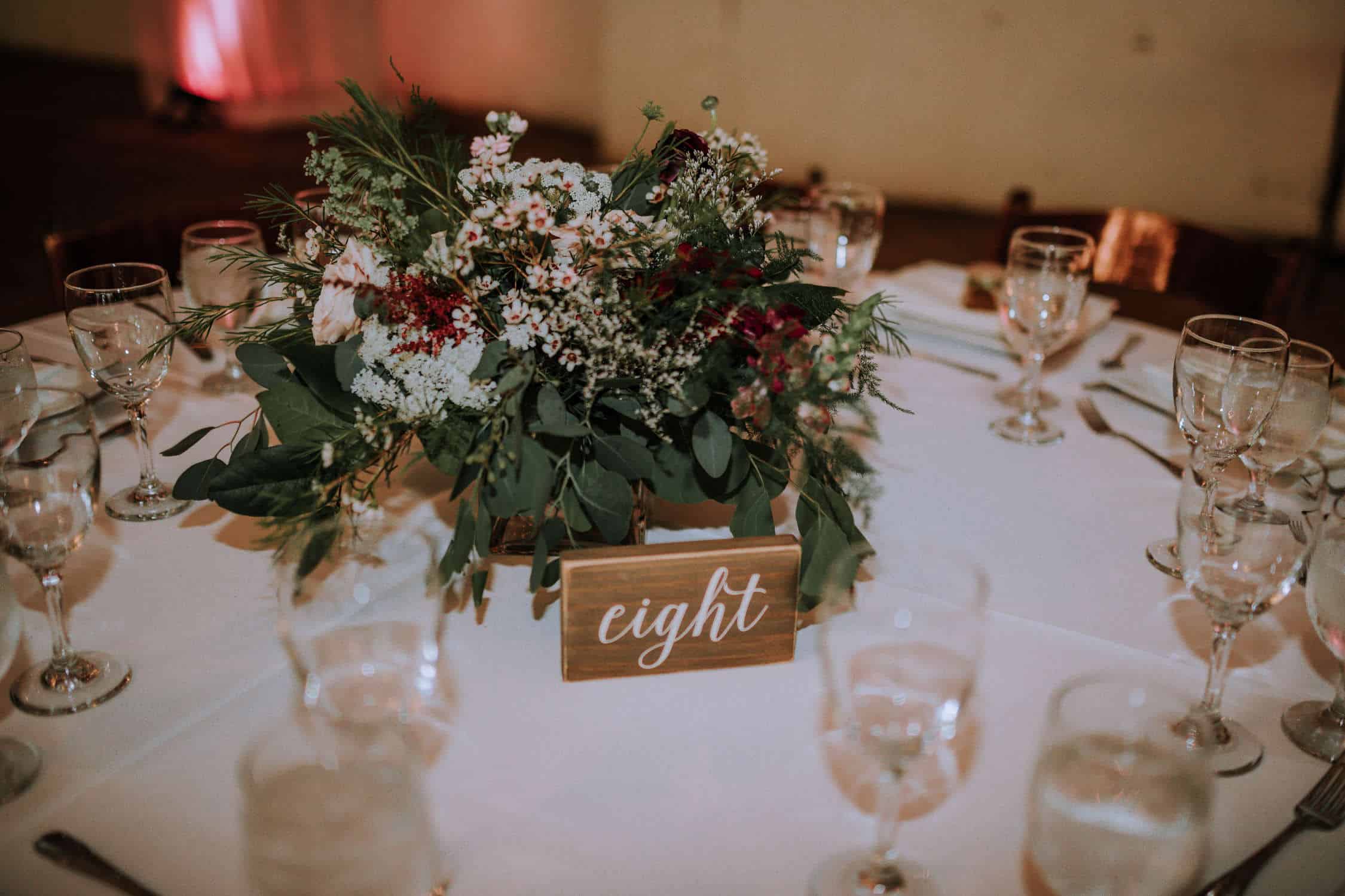Wedding reception table design | Anela Benavides Photography