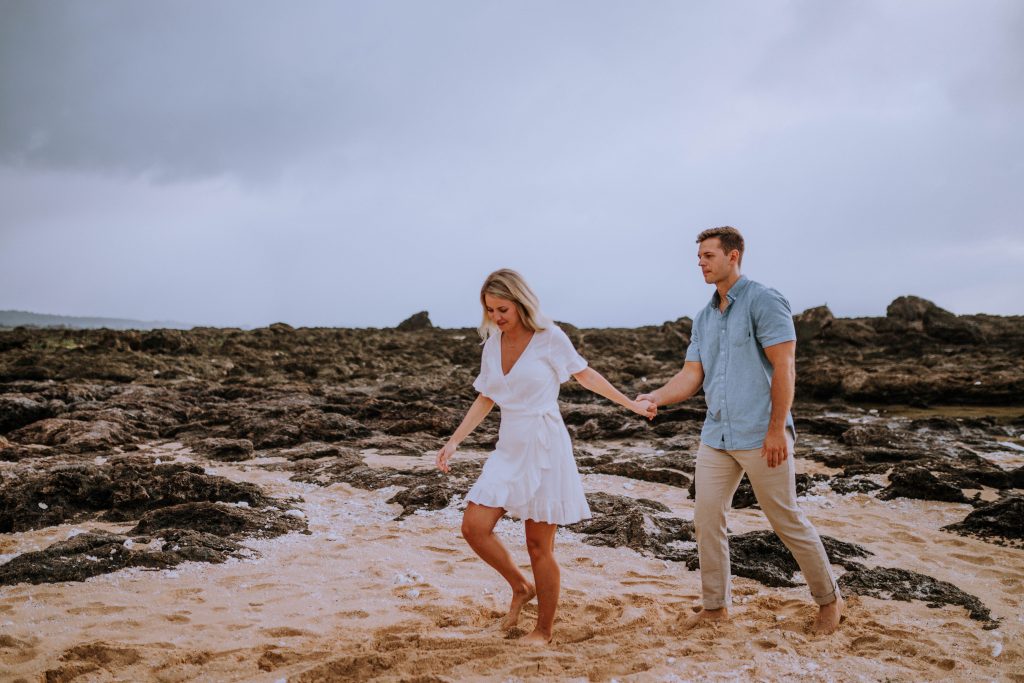 Three Tables Beach, North Shore Oahu Engagement session