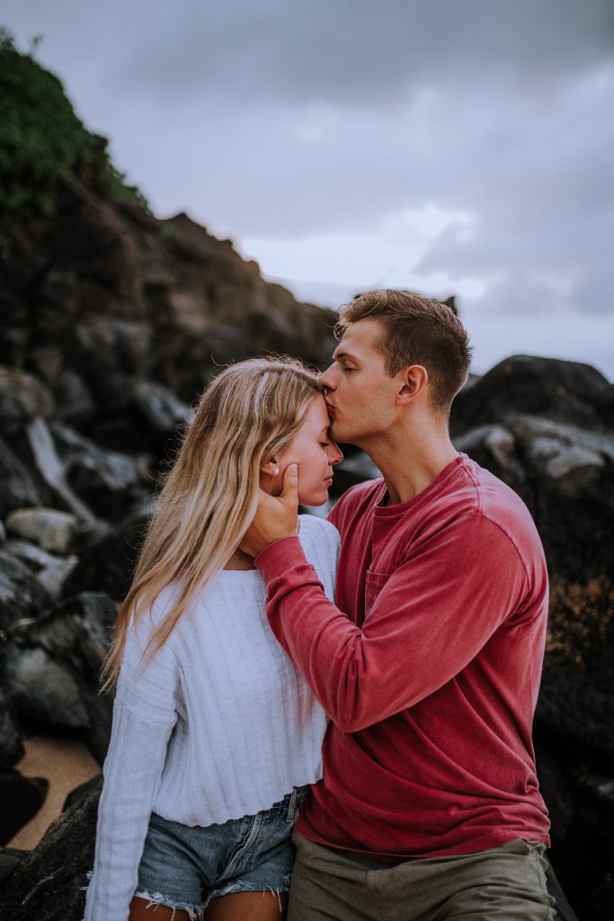 Three Tables Beach, North Shore Oahu Engagement session