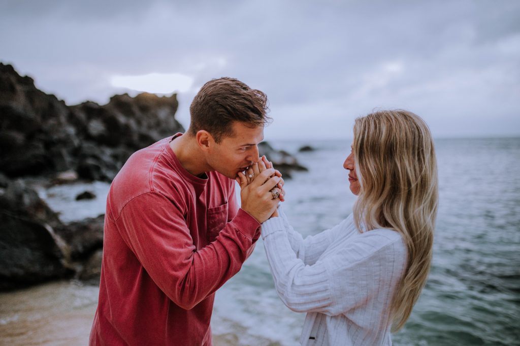 Three Tables Beach, North Shore Oahu Engagement session