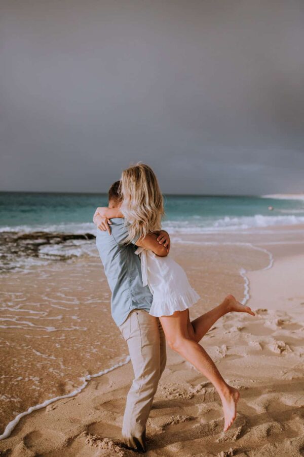 Three Tables Beach, North Shore Oahu | Engagement Session