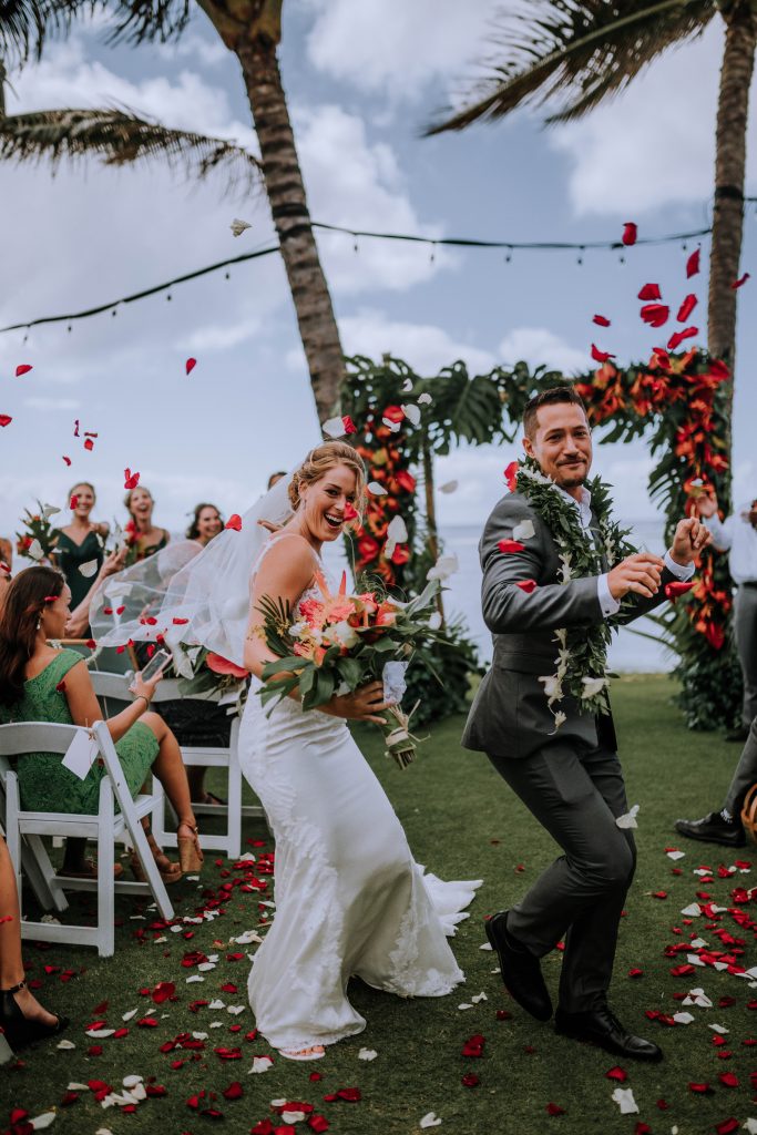 wedding ceremony in Hawaii