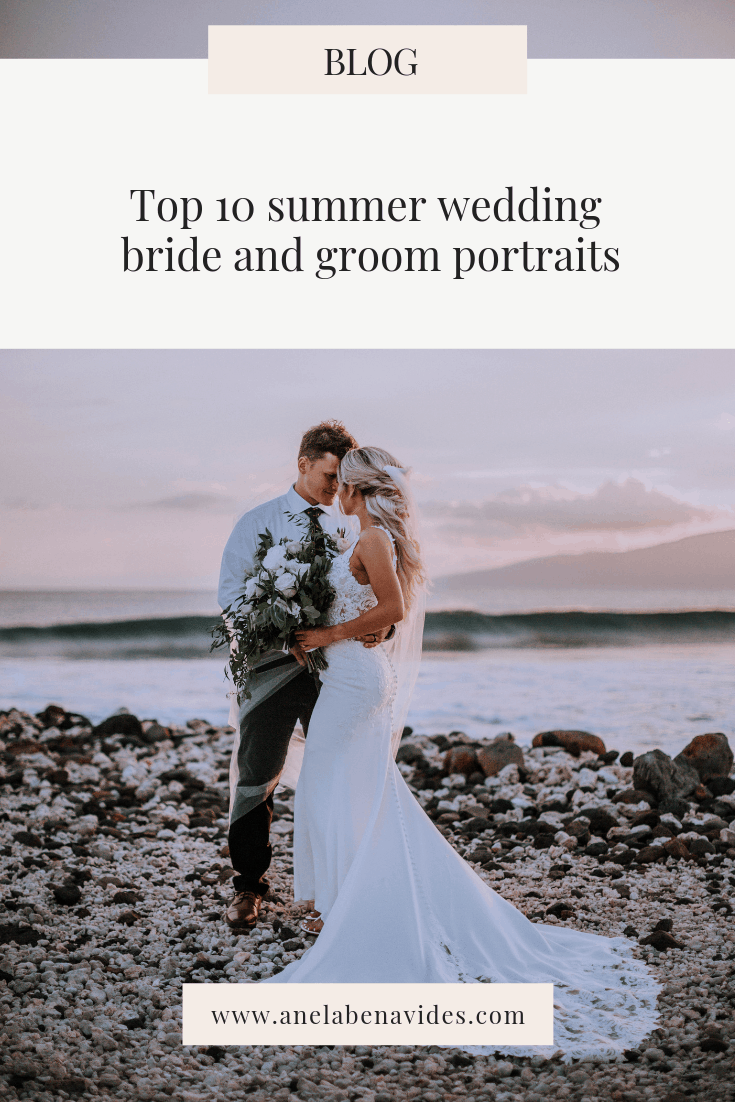 top 10 summer wedding inspiration in Hawaii by Anela benavides