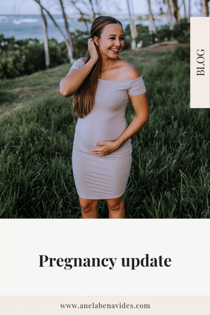 pregnancy update and maternity session outfit Inso by Anela Benavides