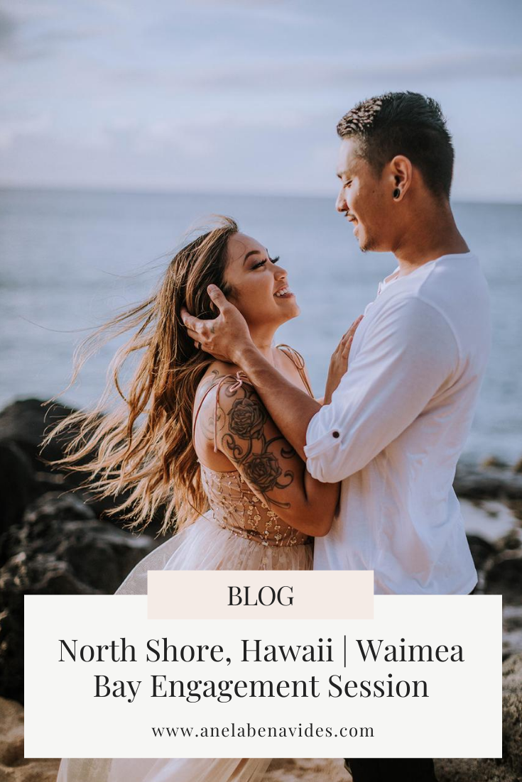 Waimea Bay Engagement Session | Anela Benavides Photography